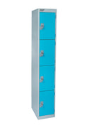 4 door metal locker for wet areas