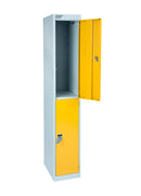 2 Door Metal Locker Wet Environment